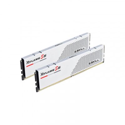 RAM DDR5 32GB(2x16GB) 5200MHz CL36 G.SKILL Ripjaws S5 White F5-5200J3636C16GX2-RS5W