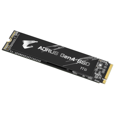 SSD M.2 1TB GIGABYTE AORUS NVMe PCIe Gen4 w/heatsink, GP-ASM2NE6100TTTD
